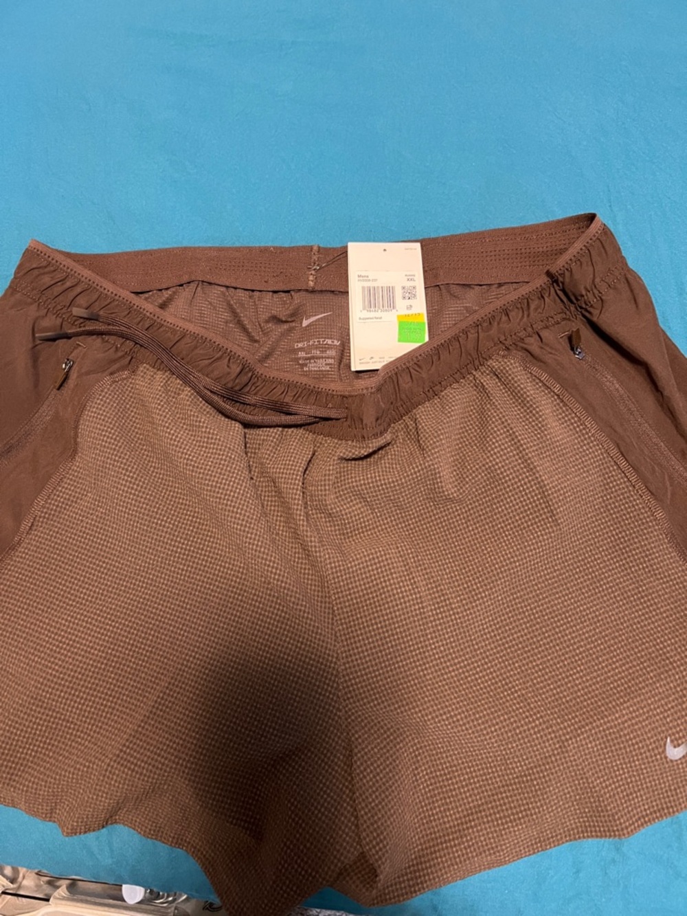 Nike Brown Athletic Mesh Shorts